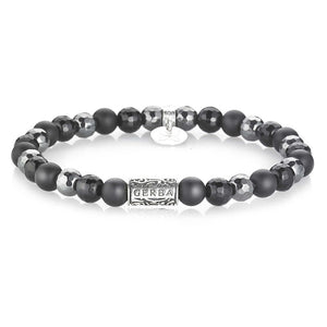 Bracciale Uomo in Argento Stone Boris Gerba Gioielli
