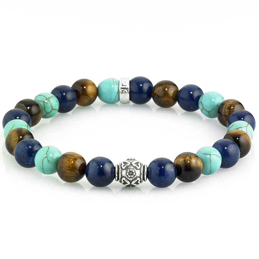 Bracciale Uomo in Argento Stone Colorado Gerba Gioielli