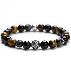Bracciale Uomo in Argento Stone Gavin Gerba Gioielli