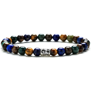 Bracciale Uomo in Argento Stone Magic Forest Gerba Gioielli