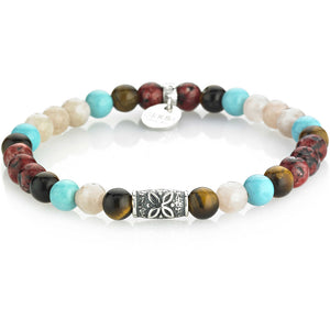 Bracciale Uomo in Argento Stone Manuel Gerba Gioielli