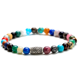 Bracciale Uomo in Argento Stone Rainbow Gerba Gioielli
