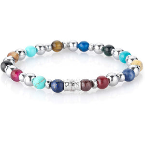 Bracciale Uomo in Argento Stone Shine Gerba Gioielli