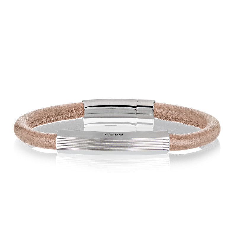 Bracciale Uomo in Pelle Hexagon Marrone TJ1986 - Breil