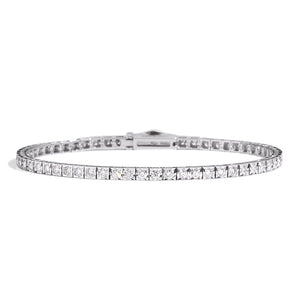 Bracciale di Diamanti Tennis Facet Recarlo