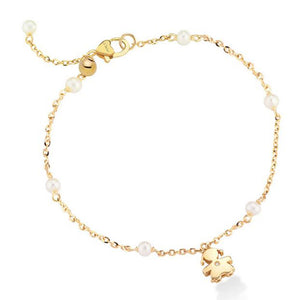 Bracciale in Oro Giallo con Bimba Le Perle Le Bebè