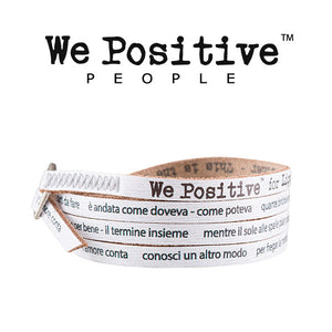 Bracciale L' Amore Conta di Ligabue - We Positive My Song My432