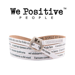Bracciale L' Amore Conta di Ligabue - We Positive My Song My432