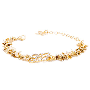 Bracciale Liu Jo Luxury Dolceamara Braccialetto Donna Ottone LJ 719