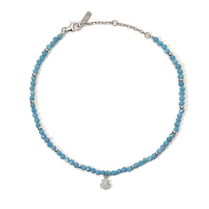 Cavigliera Donna in Argento con Turchese Mabina Gioielli