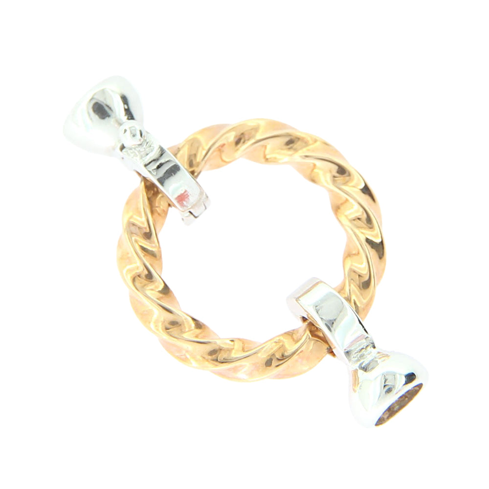 Chiusura per Collana in Oro 2 Colori