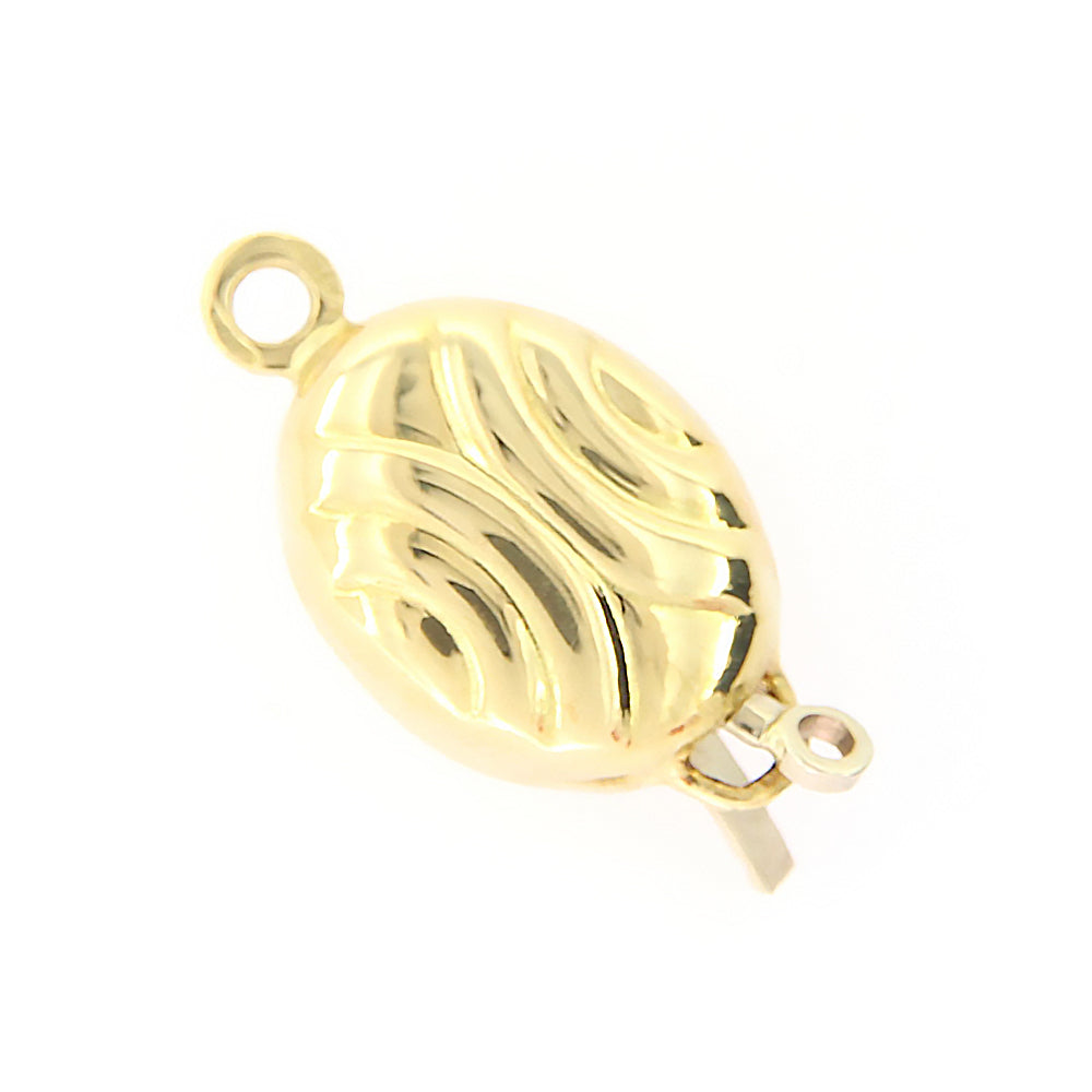 Clysoru Chiusure E Chiusure Magnetiche Per Collana Oro 14K