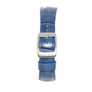 Cinturino Orologio Uomo Island Locman in Pelle Stampata Blu