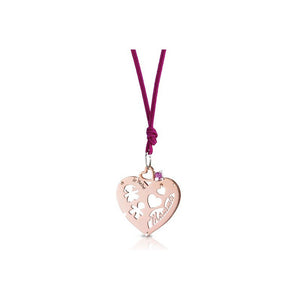Ciondolo Cuore di Mamma Oro Rosa LBBCDM16 - Le Bebè   