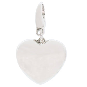 Ciondolo Cuore in Oro Bianco