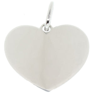 Ciondolo Cuore in Oro Bianco