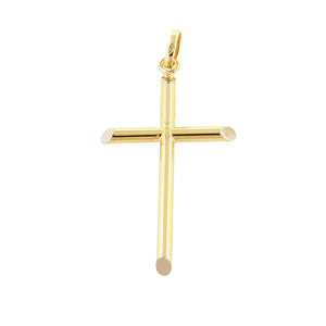 Ciondolo Religioso Unisex Croce in Oro Giallo