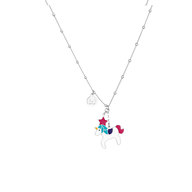 Collana Bambina Unicorno Junior BLJ365 - Liu Jo Luxury  