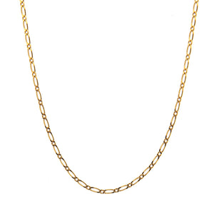 Collana Bambino in Oro Giallo Diamantato