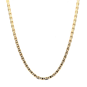 Collana Bambino in Oro Giallo Diamantato