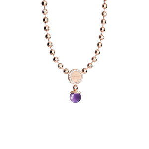 Collana Colore Rosa Boulevard BHBKRA02 - Rebecca Gioielli 