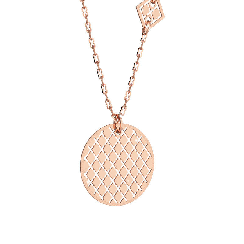 Collana Colore Rosa Melrose 10 B10KRR06 - Rebecca Gioielli 