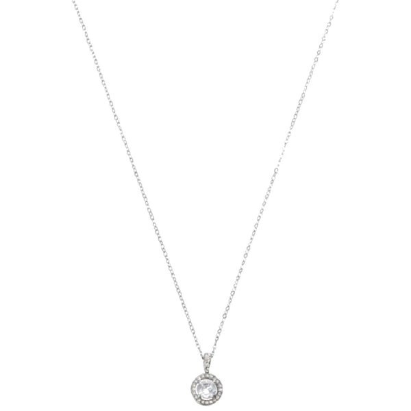 Morellato Poetica Collana Donna In Acciaio Con Cristalli – SAUZ28, Lunghezza 38+4 Cm, Chiusura A Clip, Collezione Poetica