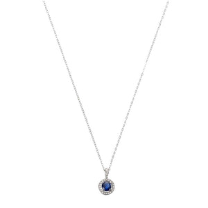 Collana Donna Acciaio Cristallo Blu Liu Jo Luxury