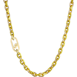 Collana Donna Acciaio Funny Colors Gold Giallo Liu Jo Luxury