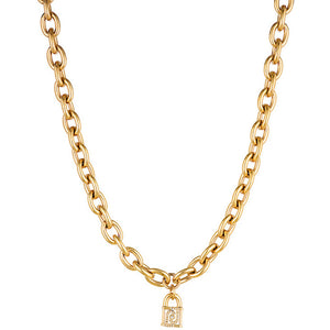 Collana Donna Acciaio Gold Chain Liu Jo Luxury