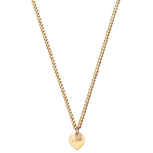 Collana Donna Acciaio Gold Cuore Liu Jo Luxury