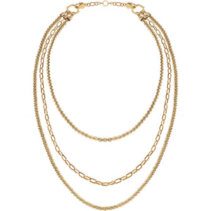 Collana Donna Acciaio Gold Kaleido Breil