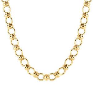 Collana Donna Acciaio Gold Lunga Unconditionally Nomination