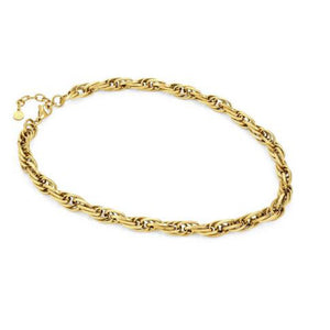 Collana Donna Acciaio Gold Silhouette Nomination