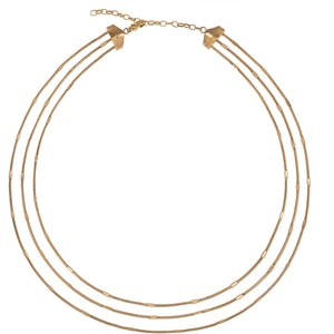 Collana Donna Acciaio Gold Sinuous Breil