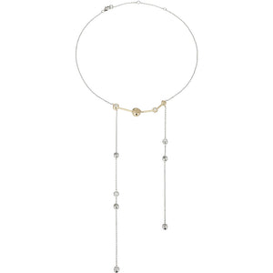 Collana Donna Acciaio Gold con Cristalli Zodiac Breil - TJ2281