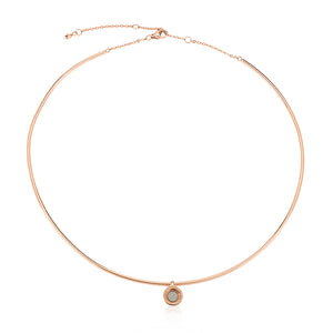 Collana Donna Acciaio Rigida Rose Mondo Bold Breil Stones