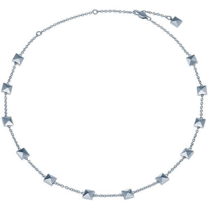 Collana Donna Acciaio Rockers con Borchie Silver Breil