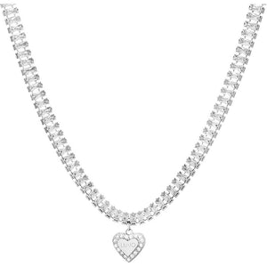 Collana Donna Acciaio Silver Cuore Liu Jo Luxury