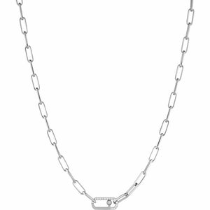 Collana Donna Acciaio Silver con Cristalli Liu Jo Luxury