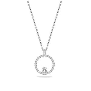 Collana Donna Acciaio Silver con Cristalli Bianchi Liu Jo Luxury