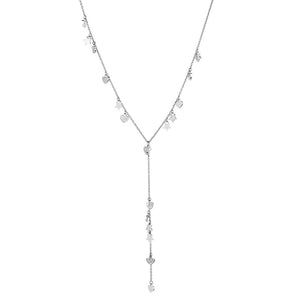 Collana Donna Acciaio e Charm con Cristalli Liu Jo Luxury