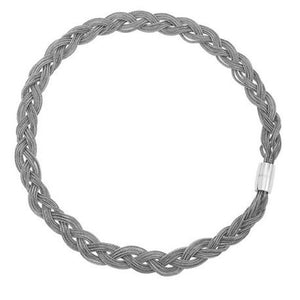 Collana Donna Magnetica System Medium Twist Silver Breil