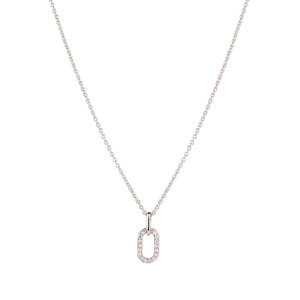 Collana Donna Argento Andromeda con Zirconi Rebecca Gioielli
