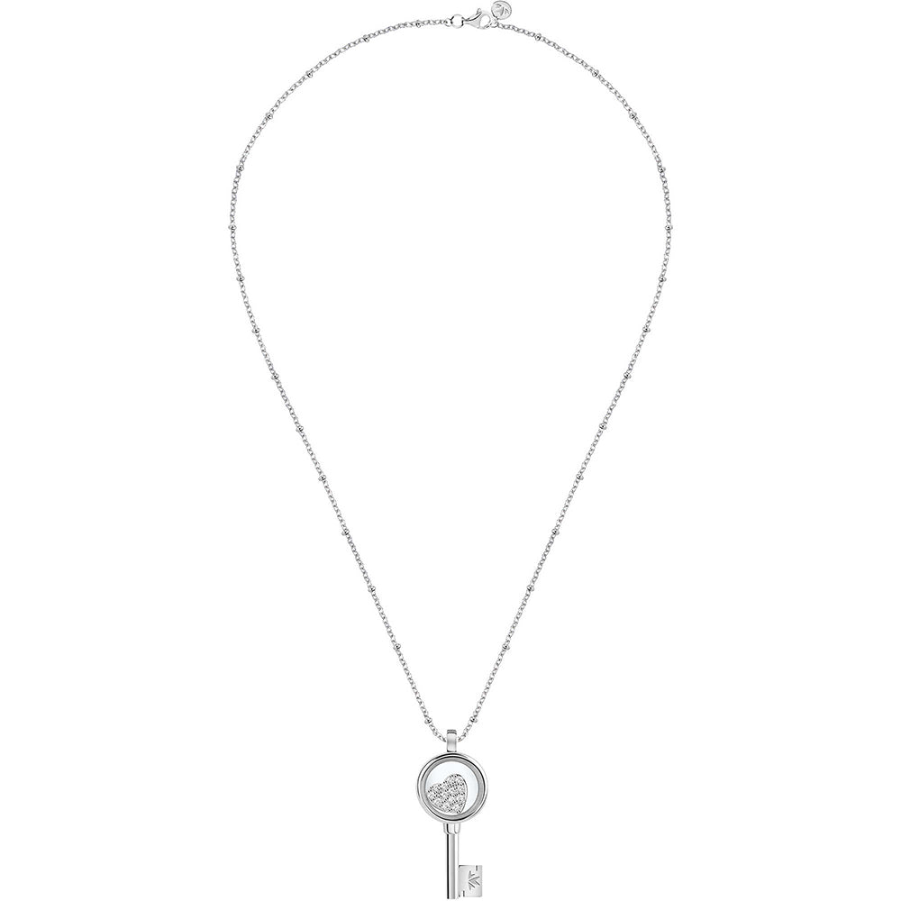 Collana Donna Argento Chiave Scrigno D'Amore Morellato