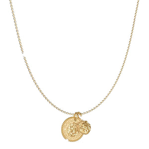 Collana Donna Argento Dorato The Lion Queen Rebecca Gioielli   