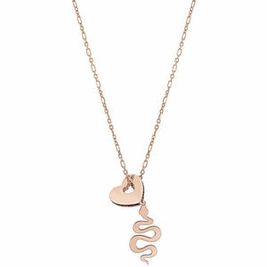 Collana Donna Argento Rose Cuore Essentials Nomination