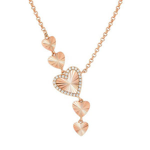 Collana Donna Argento Rose Cuore Truejoy Nomination