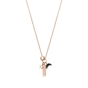 Collana Donna Argento Rose Easychic Luna Best Friends Nomination