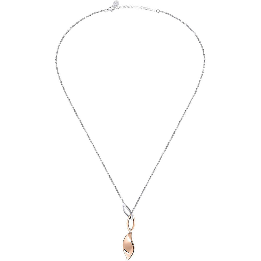 Collana Donna Argento Rose Foglia Morellato